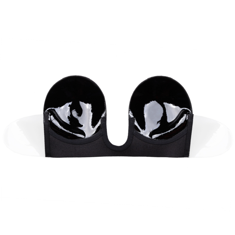 BYE-BRA - SUJETADOR SIN ASAS EN U NEGRO COPA B - Image 4