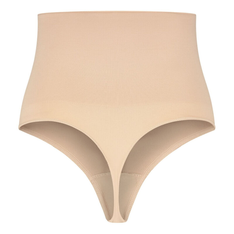 BYE-BRA - FAJA SIN COSTURAS ESTILO TANGA BEIGE TALLA M - Image 4