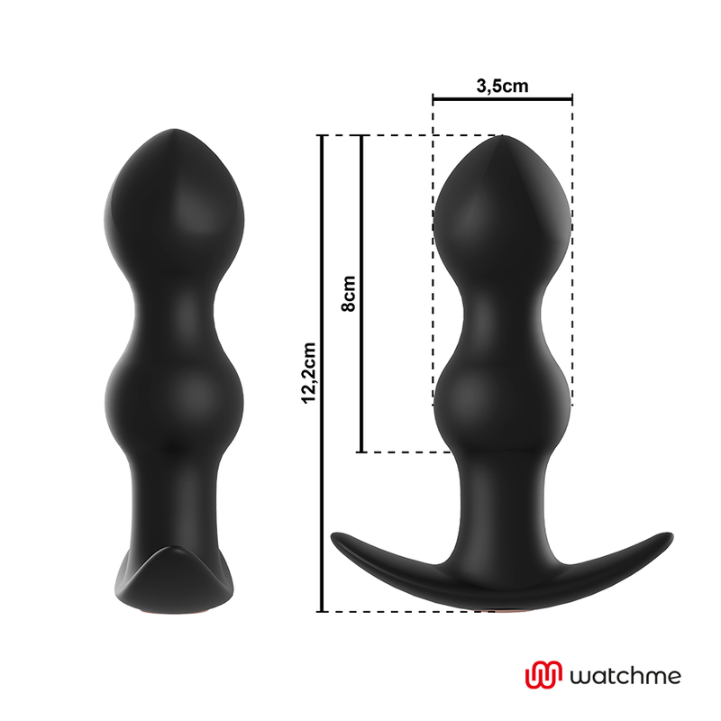 ANBIGUO - WATCHME REMOTE CONTROL PLUG ANAL VIBRATOR TIBERIO - Image 4