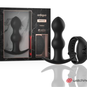 ANBIGUO - WATCHME REMOTE CONTROL PLUG ANAL VIBRATOR TIBERIO