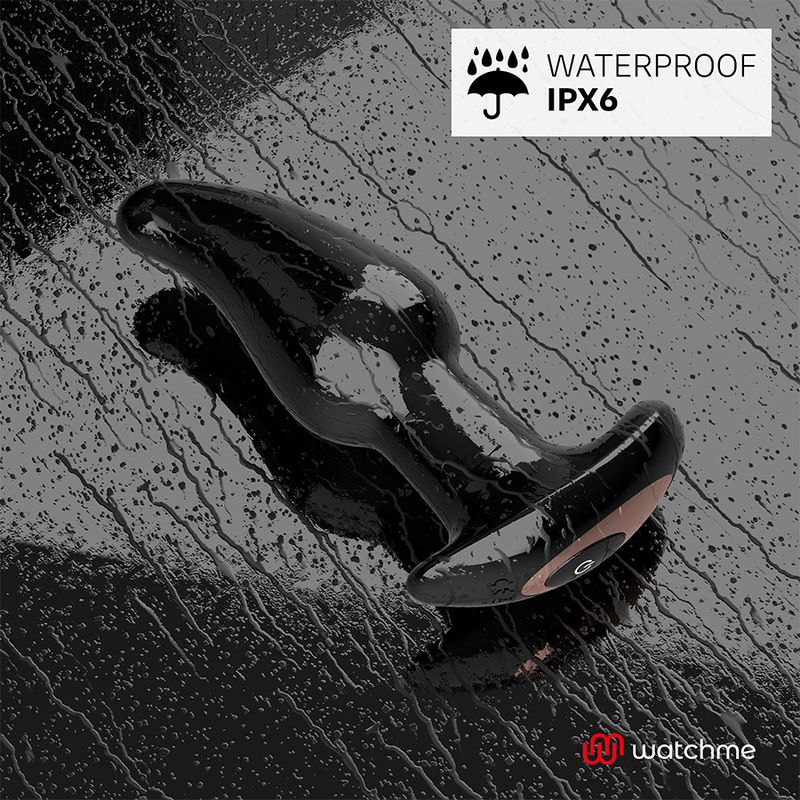 ANBIGUO - WATCHME REMOTE CONTROL ANAL PLUG VIBRATOR WITH ROTATION OF AMADEUS PEARLS - Image 5