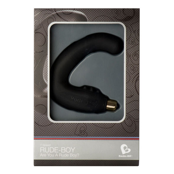 ROCKS-OFF - RUDE-BOY MALE G-SPOT MASSAGER 7 V BLACK - Image 2