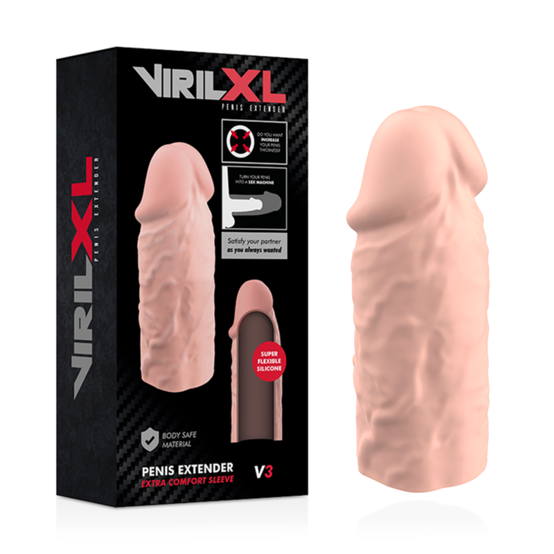 VIRILXL - LIQUID SILICONE V3 NATURAL PENIS EXTENSION - Image 2