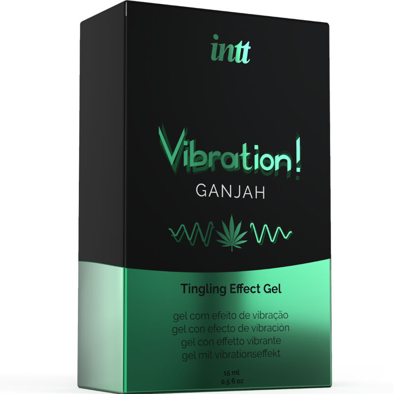 INTT - POWERFUL INTIMATE STIMULANT LIQUID VIBRATING GEL CANNABIS 15ML - Image 3