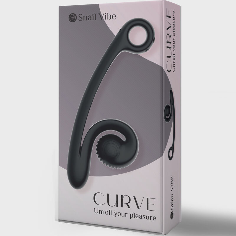 SNAIL VIBE - CURVE VIBRATOR BLACK - Image 4