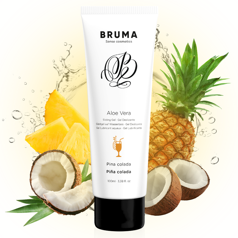 BRUMA - ALOE VERA SLIDING GEL PINA COLADA FLAVOR 100 ML - Image 3