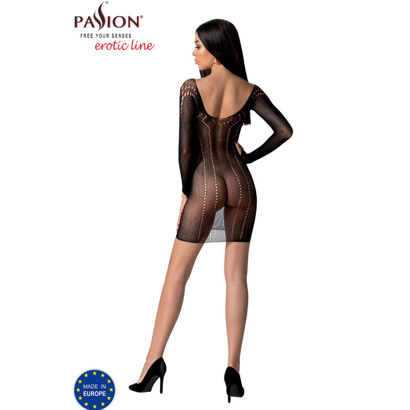 PASSION - BS101 BODYSTOCKING NEGRO TALLA UNICA - Image 4