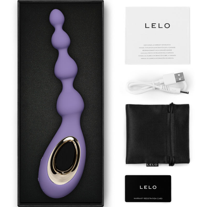 LELO - SORAYA BEADS MASAJEADOR ANAL VIOLETA - Image 3