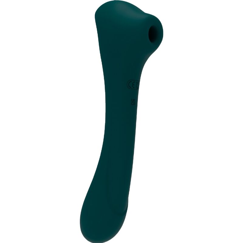 ALIVE - QUIVER SUCTION VIBRATOR GREEN