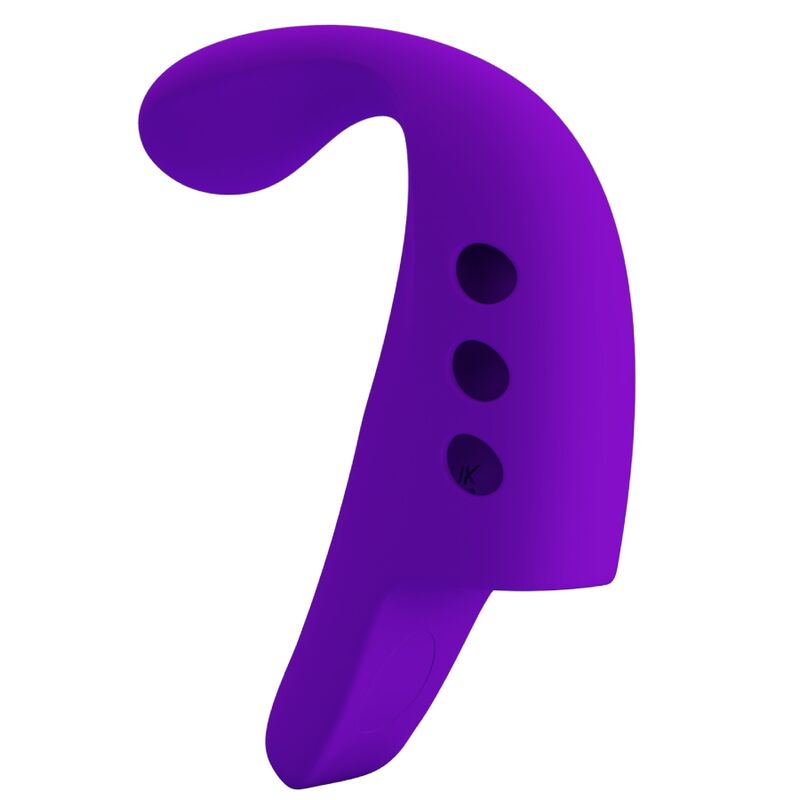 PRETTY LOVE - GORGON PURPLE RECHARGEABLE FINGER VIBRATOR - Image 4