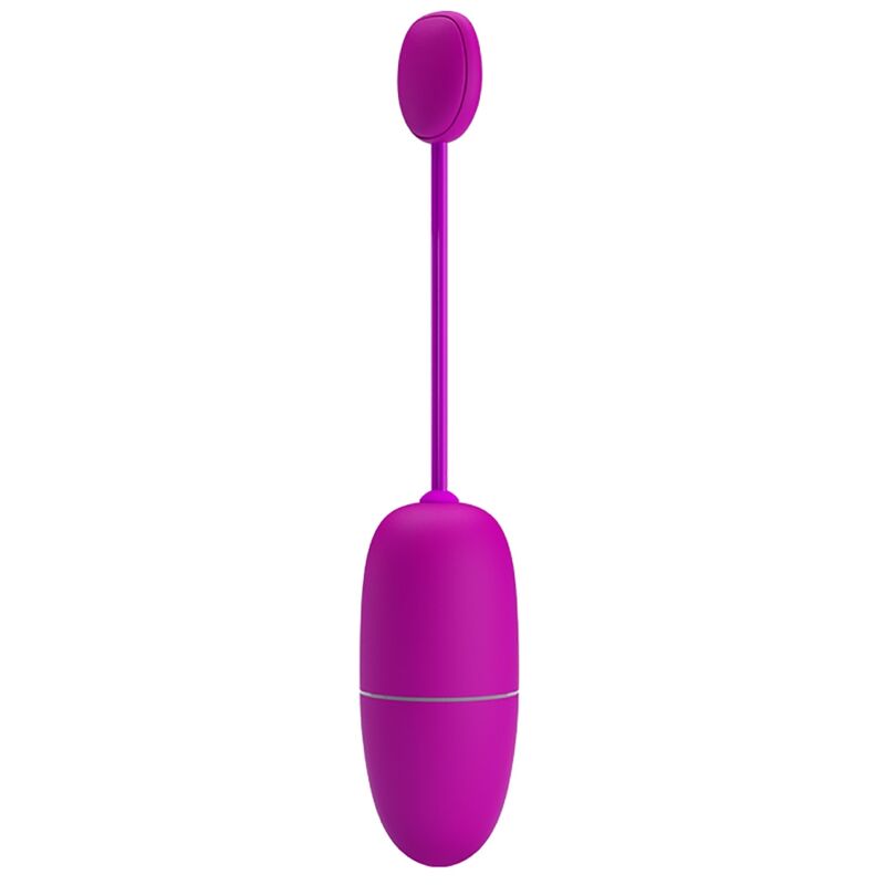 PRETTY LOVE - NYMPH VIBRATING EGG APP CONTROLLED PURPLE - Image 3
