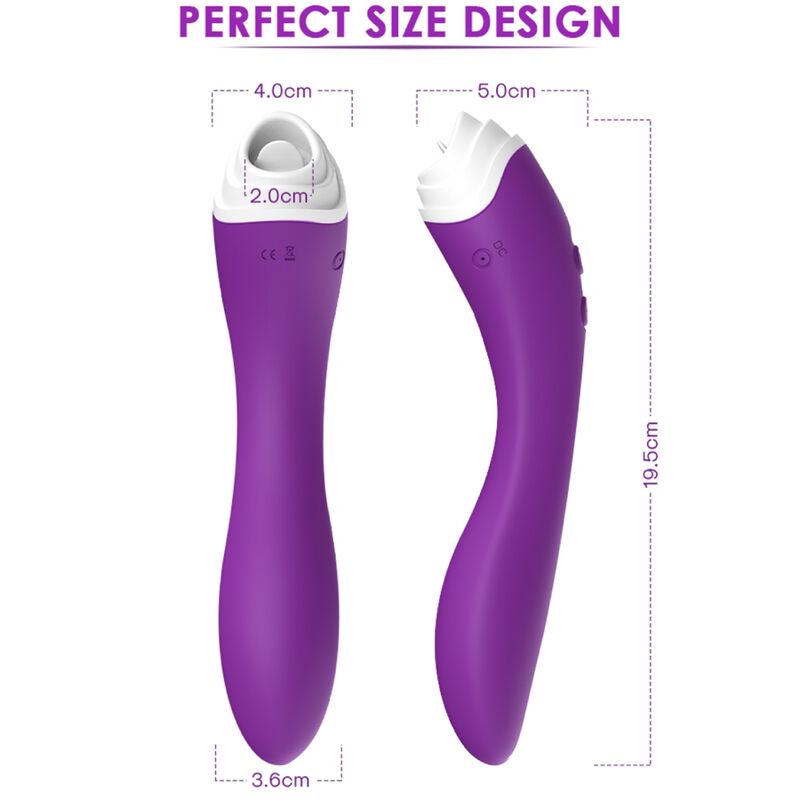 ARMONY - FAIRYLAND LICKING VIBRATING CLIT VIBRATOR PURPLE - Image 4