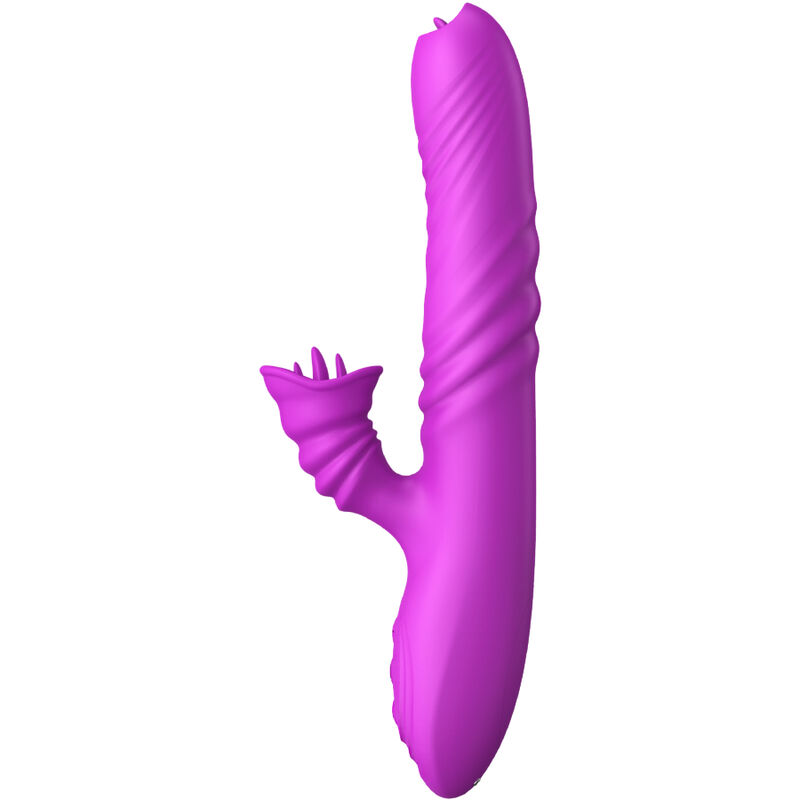 ARMONY - ANGELIA MULTIFUNCTION VIBRATOR DOUBLE TONGUE VIOLET HEAT EFFECT - Image 3