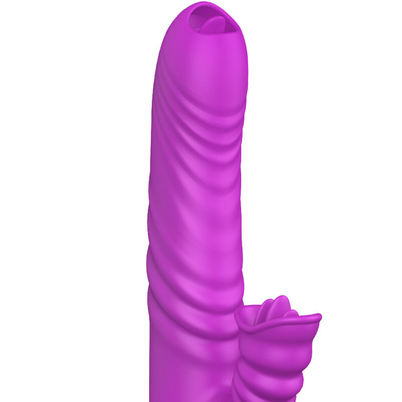 ARMONY - ANGELIA MULTIFUNCTION VIBRATOR DOUBLE TONGUE VIOLET HEAT EFFECT - Image 4