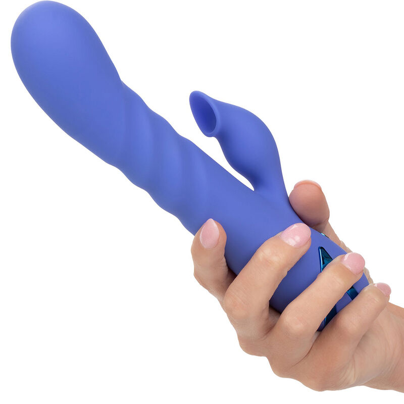 CALEXOTICS - L.A LOVE VIBRATOR SUCTION BLUE BY CALIFORNIA DREAMING