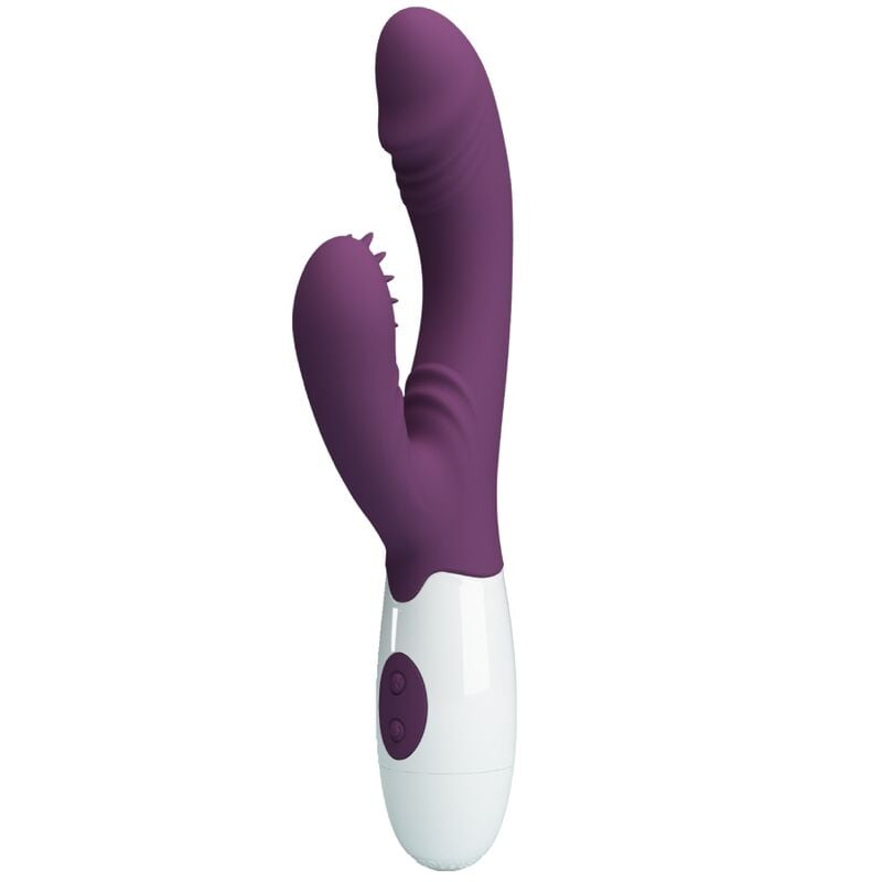 PRETTY LOVE - ANDRE RABBIT VIBRATOR  G-POINT STIMULATOR PURPLE
