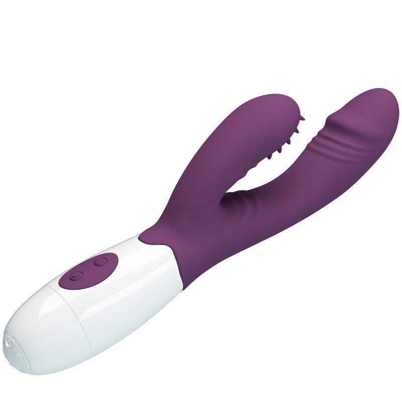 PRETTY LOVE - ANDRE RABBIT VIBRATOR G-POINT STIMULATOR PURPLE - Image 4