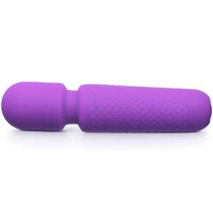 ARMONY - YOUR MAGIC MASSAGER  VIBRATOR RECHARGEABLE 10 VIBRATIONS WAND DOTS PURPLE