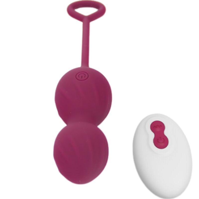 ARMONY - BLOSSOMS VAGINAL DUMBBELL VIBRATION REMOTE CONTROL 10 VIBRATIONS DARK RED - Image 3