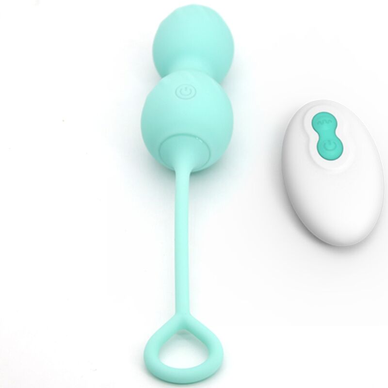 ARMONY - BLOSSOMS VAGINAL DUMBBELL VIBRATION REMOTE CONTROL 10 VIBRATIONS GREEN - Image 3