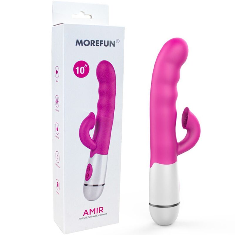 ARMONY - AMIR VIBRATOR MULTIFUNCTION WITH STIMULATING TONGUE 16 SPEEDS PINK - Image 5