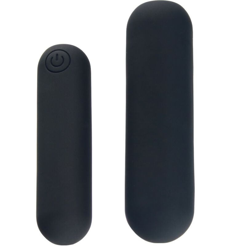 ARMONY - SPLASH HAHA VIBRATOR BULLET SILICONE 10 VIBRATIONS 75 X 19 CM BLACK - Image 2