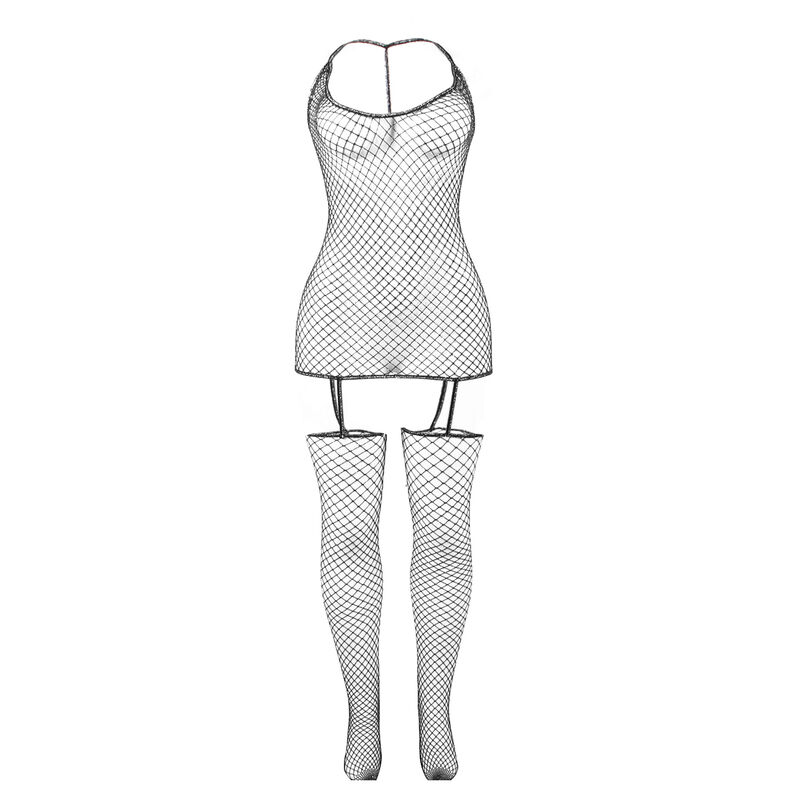 SUBBLIME - 951955 SHINY FISHNET BODYSTOCKING ONE SIZE - Image 5