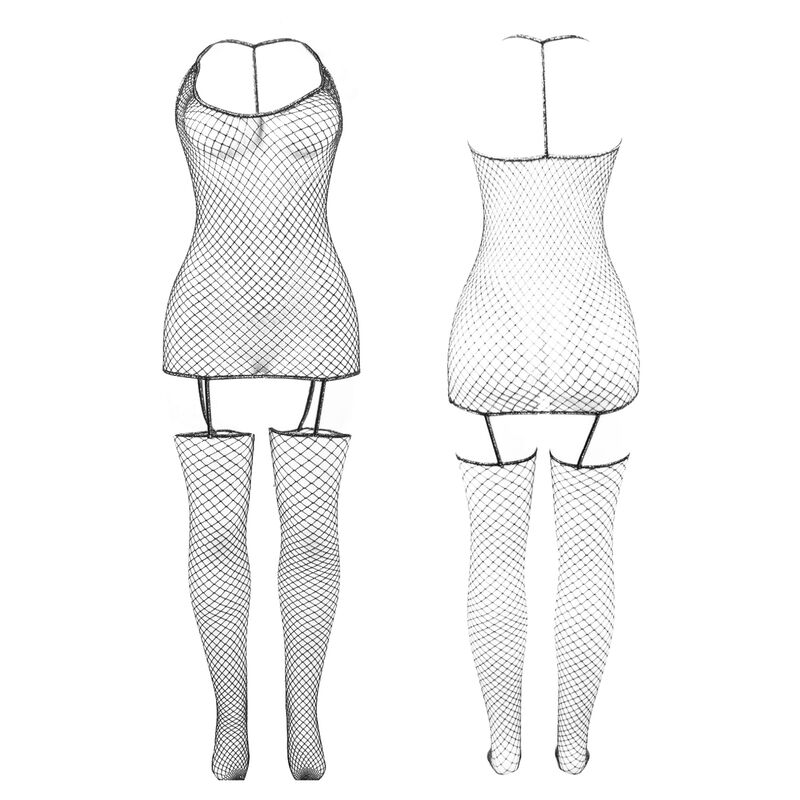 SUBBLIME - 951955 SHINY FISHNET BODYSTOCKING ONE SIZE - Image 4