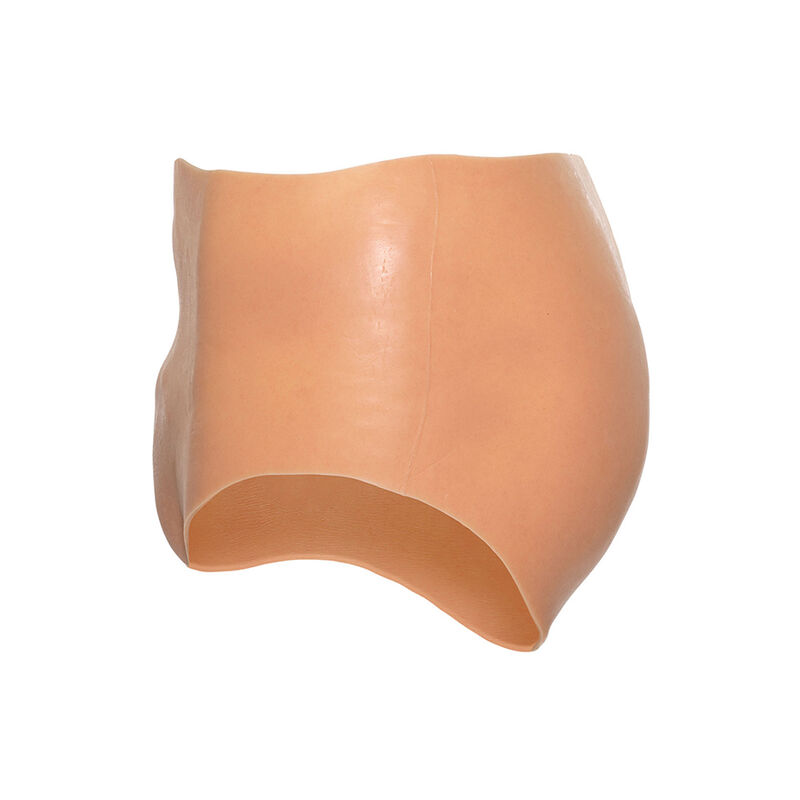 HIDDEN DESIRE - ALTER EGO OPEN VAGINA BRIEF HIGH WAIST FLESH - Image 3