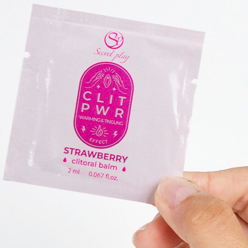 SECRETPLAY - SINGLE DOSE STRAWBERRY LUBRICANT 2 ML - Image 2