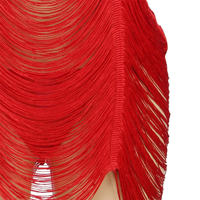 SUBBLIME - 954246 STRAPPY DRESS + THONG RED S/M - Image 4