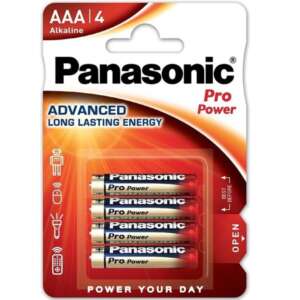 PANASONIC - PRO POWER ALKALINE AAA BATTERY LR03 BLISTER*4