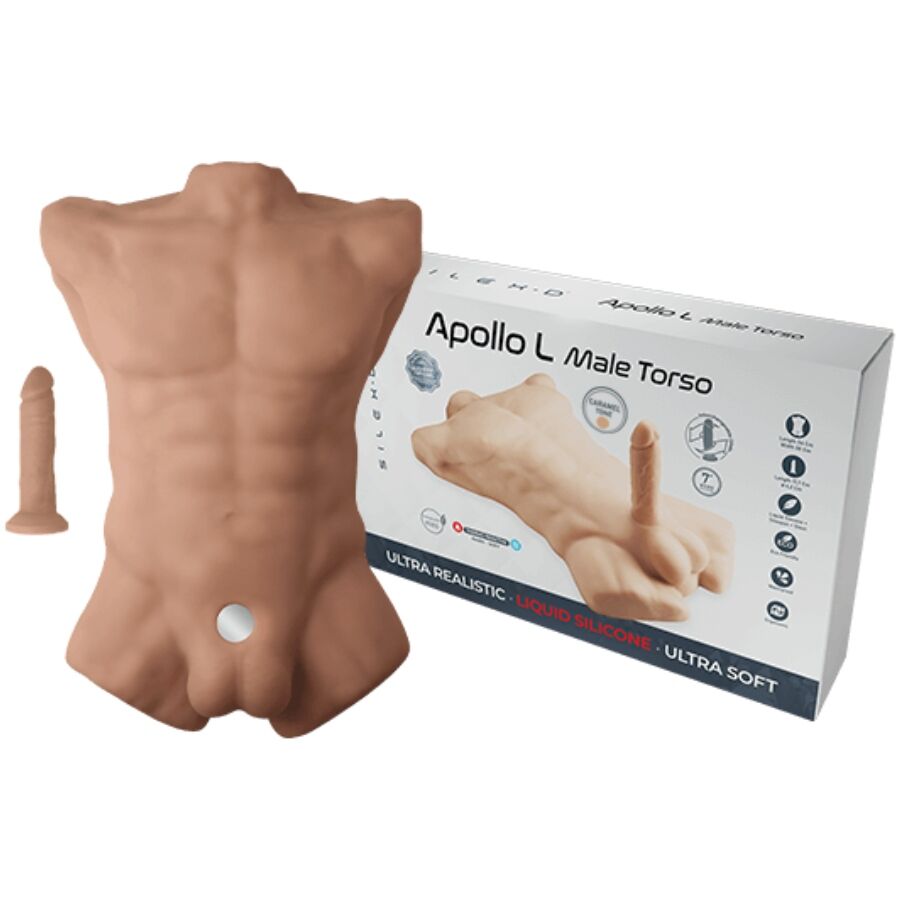 SILEXD - APOLLO L REALISTIC MALE TORSO CARAMEL - Image 2