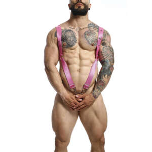 MOB - DNGEON PINK STRAIGHT HARNESS ONE SIZE