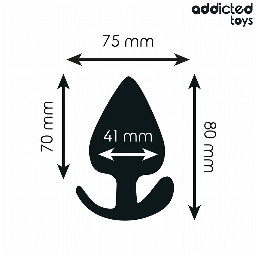 ADDICTED TOYS - ANAL PLUG SILICONE SIZE L 8 CM - Image 4