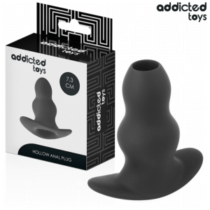 ADDICTED TOYS - HOLLOW ANAL PLUG SILICONE SIZE S 7.3 CM