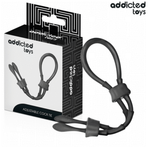 ADDICTED TOYS - ADJUSTABLE SILICONE ROPE FOR THE PENIS
