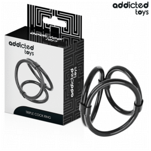 ADDICTED TOYS - TRIPLE PENIS RING