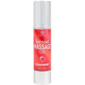 SECRETPLAY - STRAWBERRY MASSAGE OIL