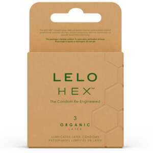 LELO - HEX ORGANIC CONDOM BOX 3 UNITS