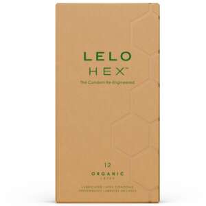 LELO - HEX ORGANIC CONDOM BOX 12 UNITS