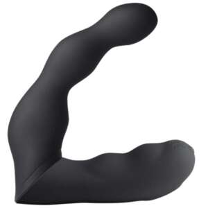 ROCKS-OFF - BLACK PROSTATE AND ANAL VIBRATOR ADAPTER