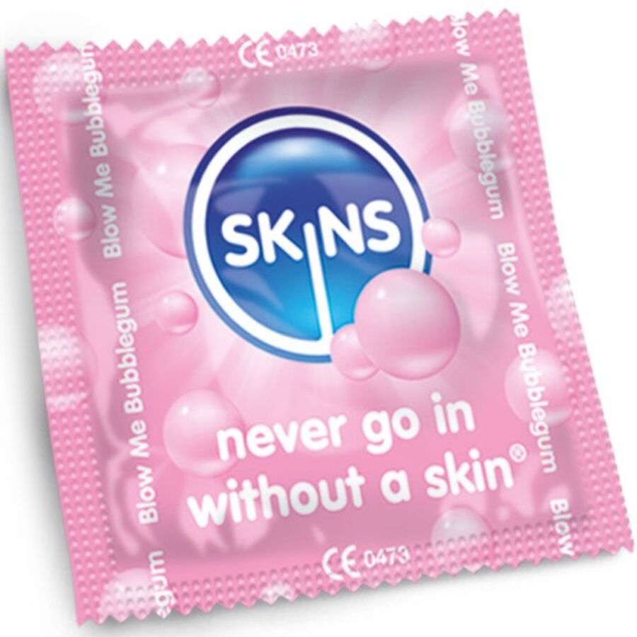 SKINS - BUBBLEGUM PREMIUM CONDOMS PACK 4 - Image 3