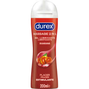 DUREX - GUARANA STIMULATING MASSAGE LUBRICANT GEL 200 ML