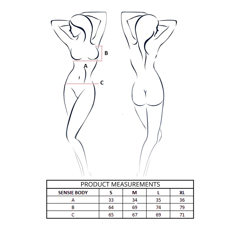 PASSION - SENSIE BODY TEAL S/M - Image 4