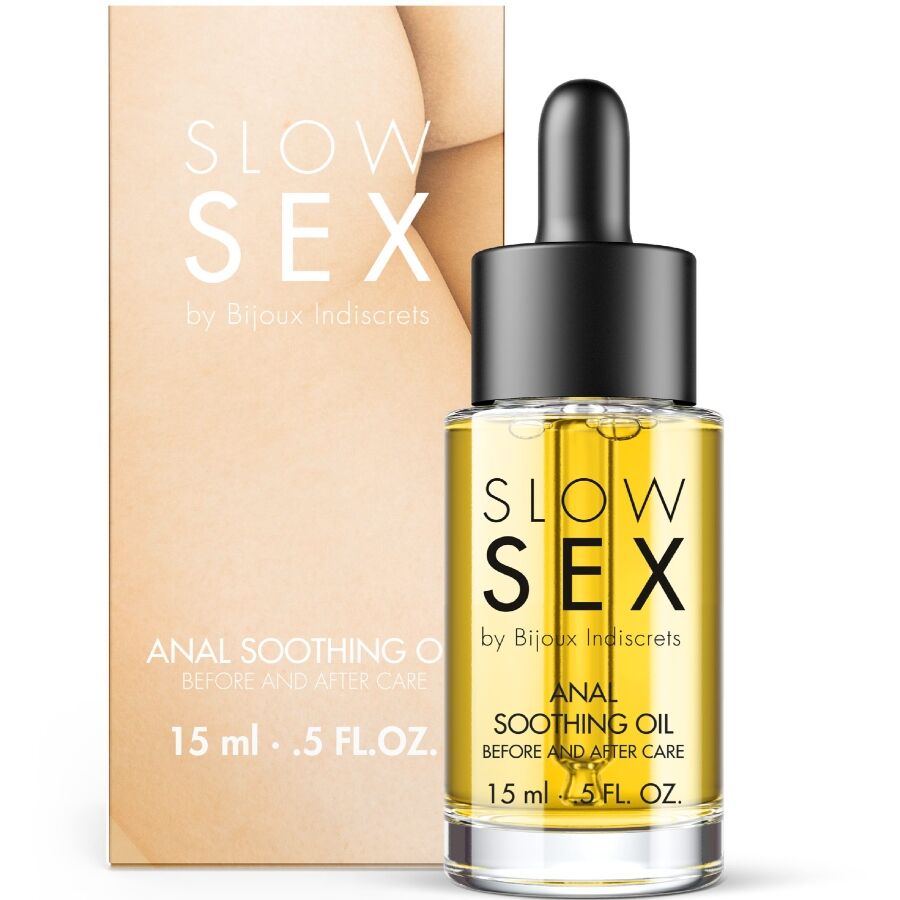 BIJOUX INDISCRETS - SLOW SEX SOOTHING ANAL OIL 15 ML