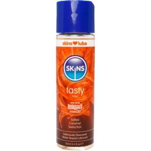 SKINS - TASTY WATER-BASED LUBRICANT SALTED CARAMEL 130 ML