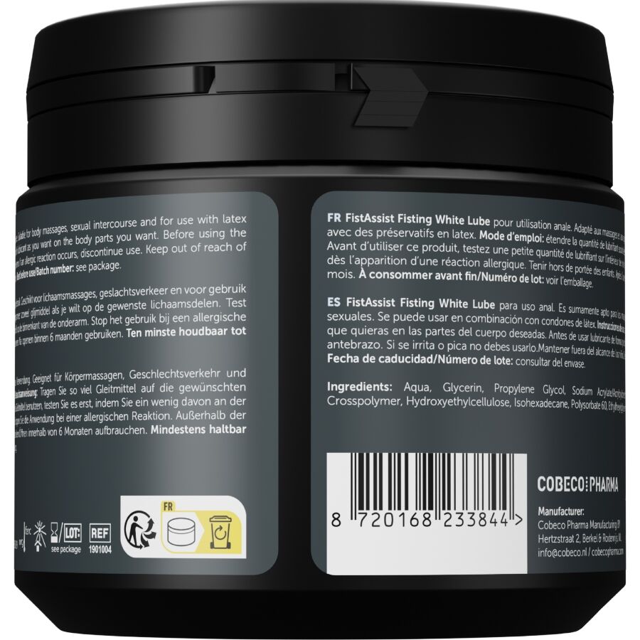 COBECO - FIST ASSIST WHITE LUBE EXTRA-THICK 500 ML - Image 2