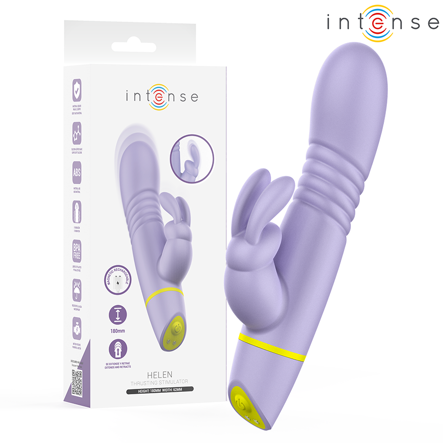 INTENSE - HELEN RABBIT STIMULATOR  THRUSTING VIBRATOR