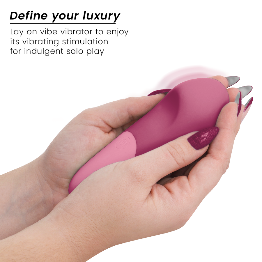 WOMANIZER - VIBE LAY-ON SILENT VIBRATOR DUSKY PINK - Image 3